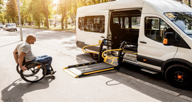 Wheelchair-accessible taxi to DIA airport in Golden, CO